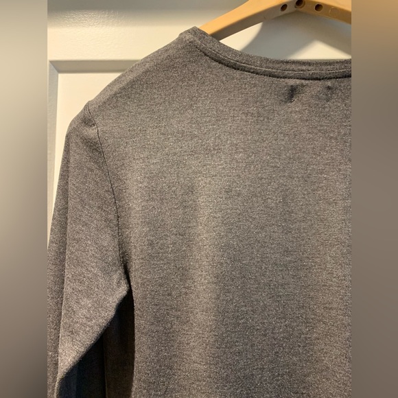 L'AGENCE TESS CREWNECK LONG-SLEEVE T-SHIRT SMALL - Picture 8 of 9